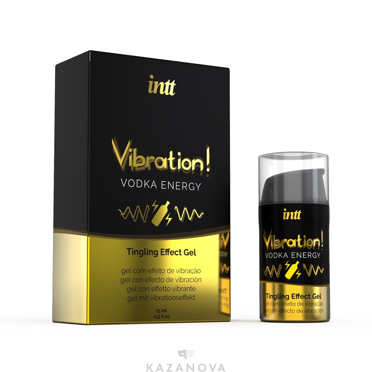 Жидкий вибратор INTT Vibration! Tingling Gel 15 мл ароматизированный,  бренд: INTT - купить в Новокузнецке | Секс-шоп Казанова