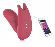 Смарт-вибратор Magic Motion Magic Umi из силикона красный